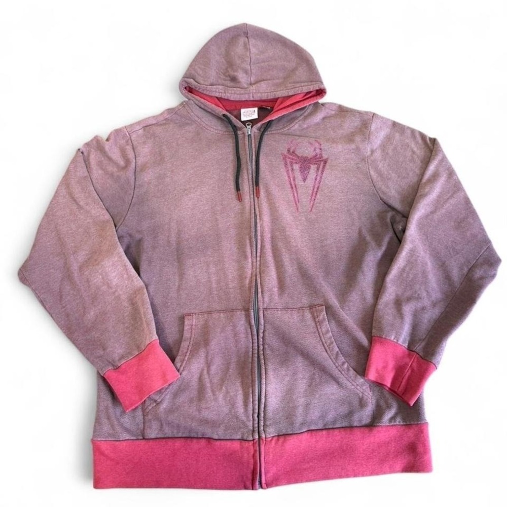 Marvel Spider-Man red zip up hoodie